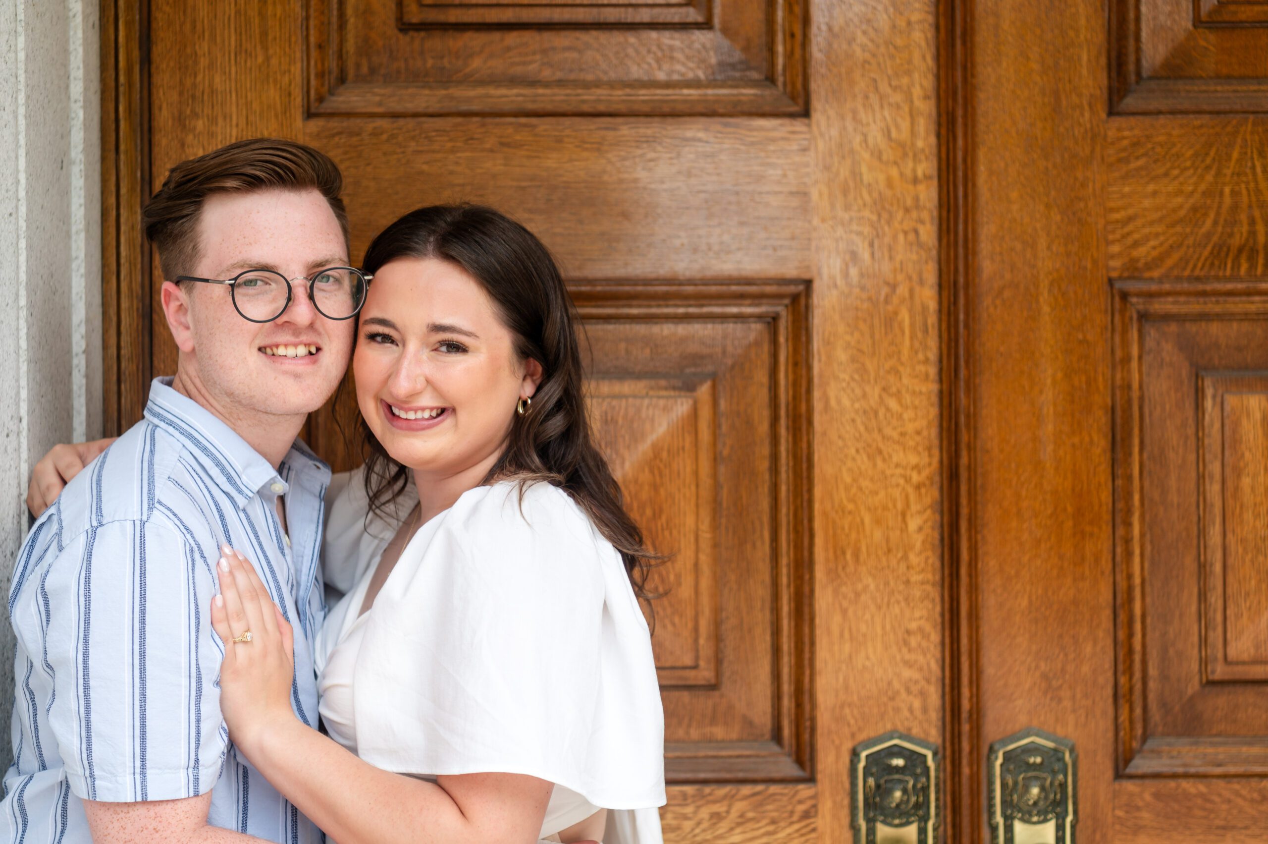 Wisconsin State Capitol engagement proposal moment