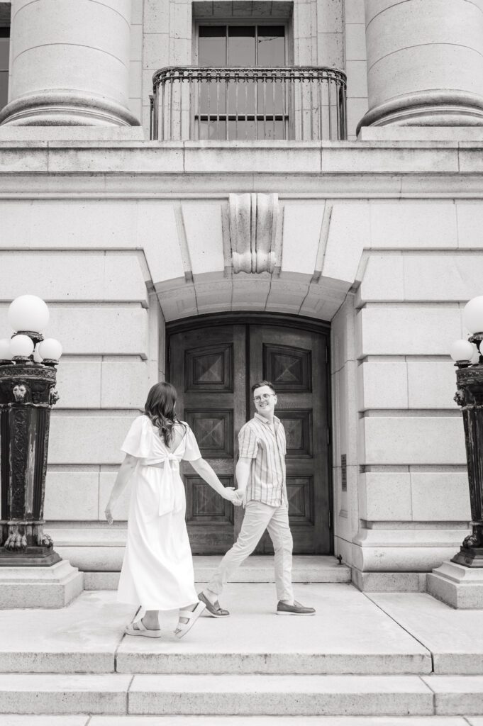 Wisconsin State Capitol engagement proposal moment