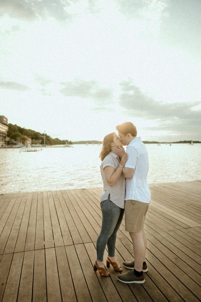 Downtown Madison Engagement Photos